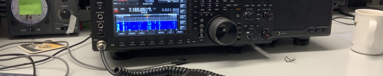 Der neue Kenwood TS-890 Transceiver bei DL0LA.